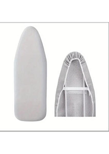 Yanmaz Ütü Masası Bezi Gri Pamuk Polyester Karışımı 130x52 cm Isıya Dayanıklı modelleri