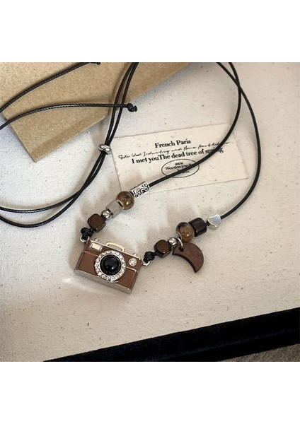 Yeni Ekleme Japonya ve Güney Kore Kolye Tasarım Duygusu Gelişmiş Hafif Lüks Niş Zinciri, Kadın Kolye (Yurt Dışından)