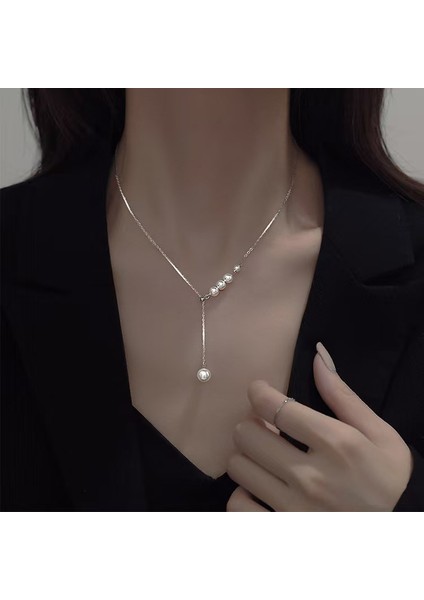 Yeni Retro Bohem Kolye Hong Kong Tadı Seramik Kolye Kolye Kadın Yeni Etnik Kolye Uzun Bölüm (Yurt Dışından)