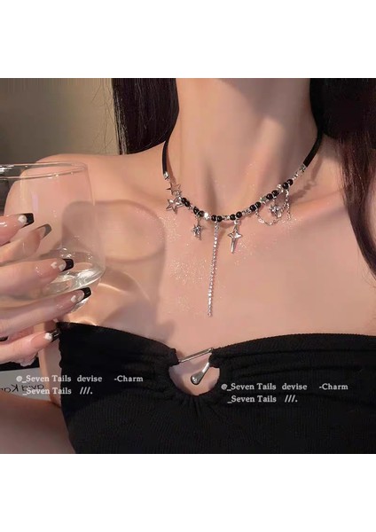 Yeni Vibe Sense Iyi Şanslar Istifleme Kolye Kısa Kolye Sevimli Zinciri (Yurt Dışından)