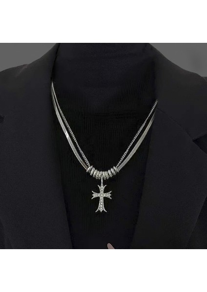 Yeni Ekleme Japonya ve Güney Kore Kolye Tasarım Duygusu Gelişmiş Hafif Lüks Niş Zinciri, Kadın Kolye (Yurt Dışından)