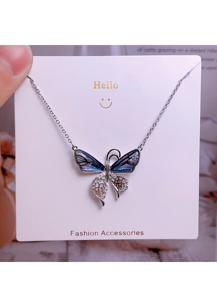 Yeni Bakır Kaplama Mikro-Set Zirkon Metin Tasarımı Moda Basit ve Çok Yönlü Kolye Ucu Kolye (Yurt Dışından)