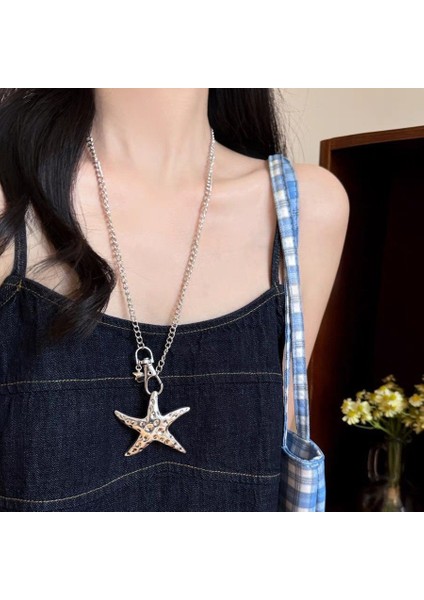 Yeni Kolye Niş Tasarım Birinci Sınıf Mizaç Duygusu Basit Zinciri Çok Yönlü Basit Hafif Lüks Kolye (Yurt Dışından)