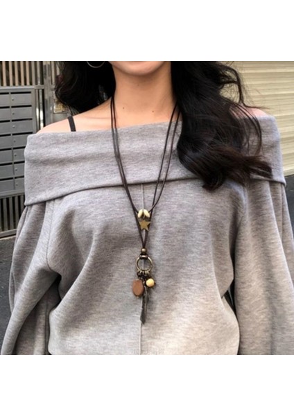 Yeni Geometrik Niş Kolye Yüksek Tasarım Moda Ins Mizaç Kolye Aksesuarları (Yurt Dışından)