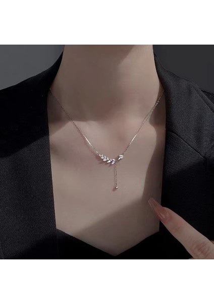 Yeni Retro Bohem Kolye Hong Kong Tadı Seramik Kolye Kolye Kadın Yeni Etnik Kolye Uzun Bölüm (Yurt Dışından)