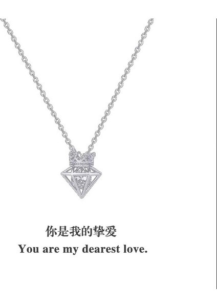 Yeni Geometrik Niş Kolye Yüksek Tasarım Moda Ins Mizaç Kolye Aksesuarları (Yurt Dışından)