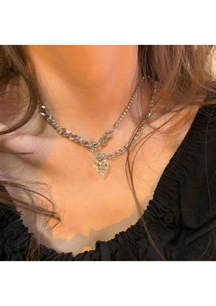 Yeni Geometrik Niş Kolye Yüksek Tasarım Moda Ins Mizaç Kolye Aksesuarları (Yurt Dışından)