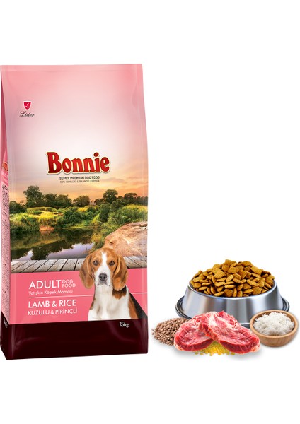 Yetişkin Kuzu Etli Köpek Maması 15 Kg