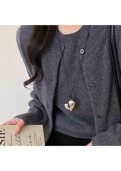 Yeni Geometrik Niş Kolye Yüksek Tasarım Moda Ins Mizaç Kolye Aksesuarları (Yurt Dışından)