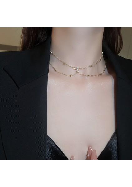 Yeni Çin Zen Uzun Bronz Tüy Kolye Vintage Bohem Etnik Tarzı Çift Jumper Giyim Uzun Aksesuarlar (Yurt Dışından)