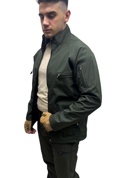 Softshell Içi Polarlı Su ve Rüzgar Geçirmez Taktikal Ceket fiyatları