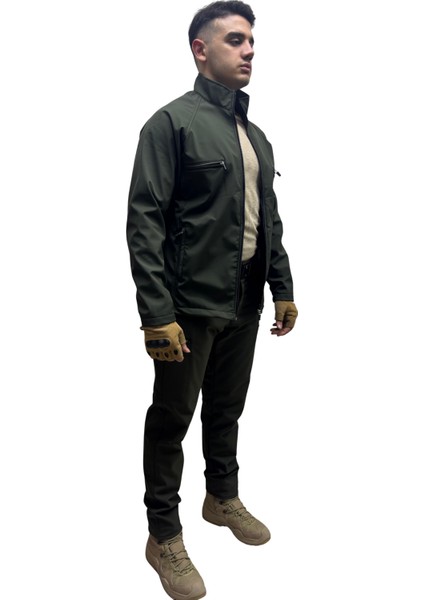 Softshell Içi Polarlı Su ve Rüzgar Geçirmez Taktikal Ceket modelleri
