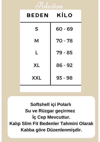 Softshell Içi Polarlı Su ve Rüzgar Geçirmez Taktikal Ceket fırsatları