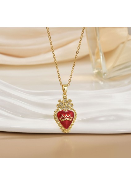 Yeni Kıdemli Işık Duygusu Lüks Titanyum Çelik Kolye Kadın Niş Tasarım Baharatlı Kız Inci Zinciri Moda Yüz Aksesuarları ile (Yurt Dışından)