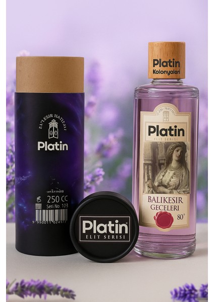Cam Şişe 80° 250 Cc Elit Seri Balıkesir Geceleri Kolonyası