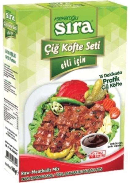 Çiğ Köfte Seti (Etli) indirimleri