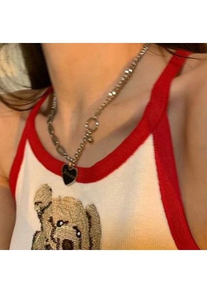 Yeni Geometrik Niş Kolye Yüksek Tasarım Moda Ins Mizaç Kolye Aksesuarları (Yurt Dışından)