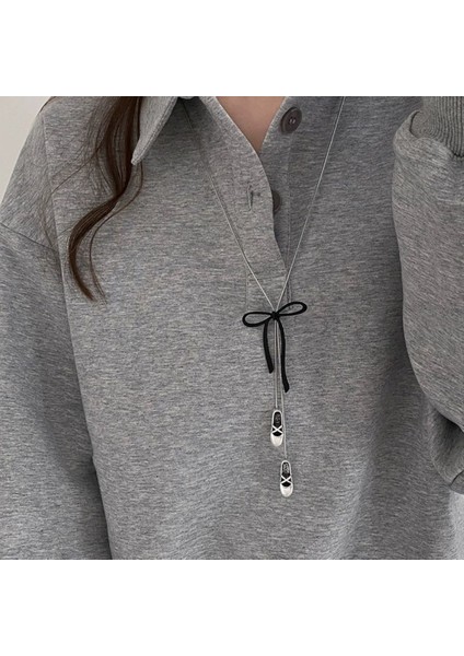 Yeni Kolye Kadın Niş Aksesuarları Baharatlı Kız Tatlı Serin Zinciri Kazak Kazak Zinciri Yüz Üst Düzey Süslemeler Duygusu ile (Yurt Dışından)