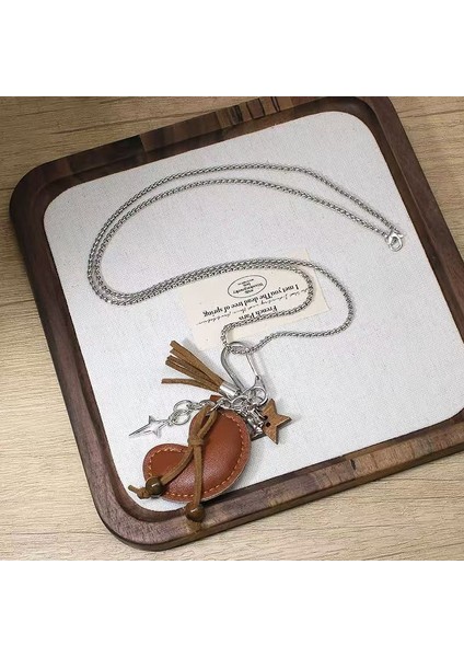 Yeni Kolye Niş Tasarım Birinci Sınıf Mizaç Duygusu Basit Zinciri Çok Yönlü Basit Hafif Lüks Kolye (Yurt Dışından)