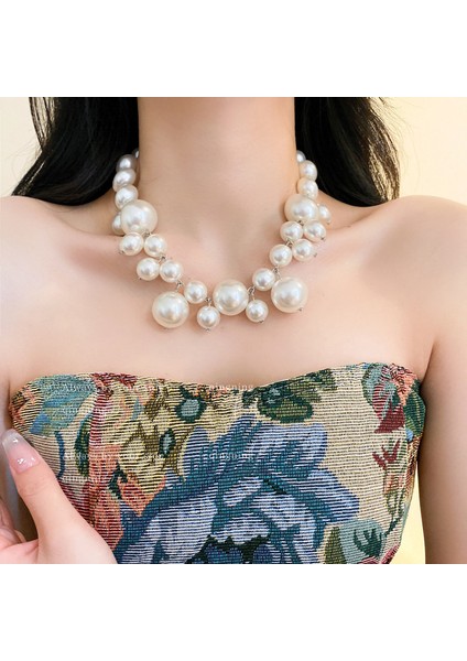 Yeni Kolye Niş Tasarım Birinci Sınıf Mizaç Duygusu Basit Zinciri Çok Yönlü Basit Hafif Lüks Kolye (Yurt Dışından)