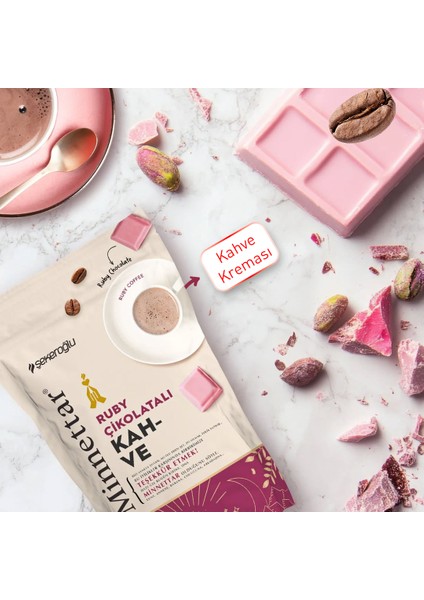 Minnettar Ruby Çikolatalı Kahve 165 Gr modelleri