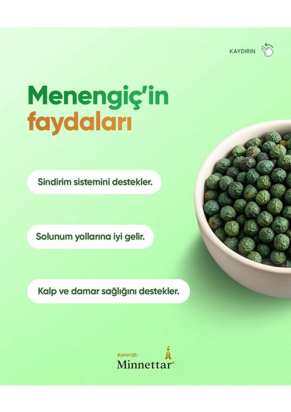 Minnettar Menengiç Kahvesi 165 gr