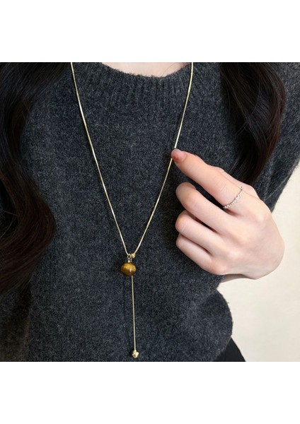 Yeni Geometrik Niş Kolye Yüksek Tasarım Moda Ins Mizaç Kolye Aksesuarları (Yurt Dışından)