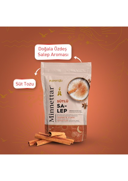Minnettar Sütlü Salep 200 gr fiyatları