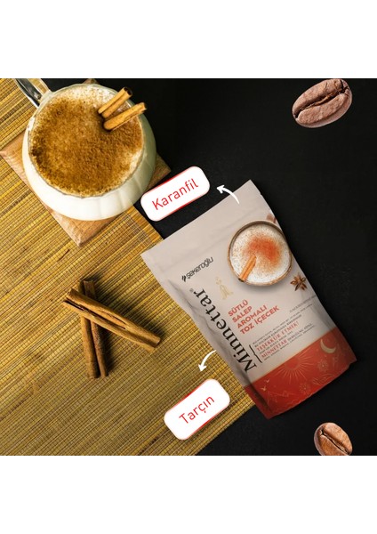 Minnettar Sütlü Salep 200 gr modelleri