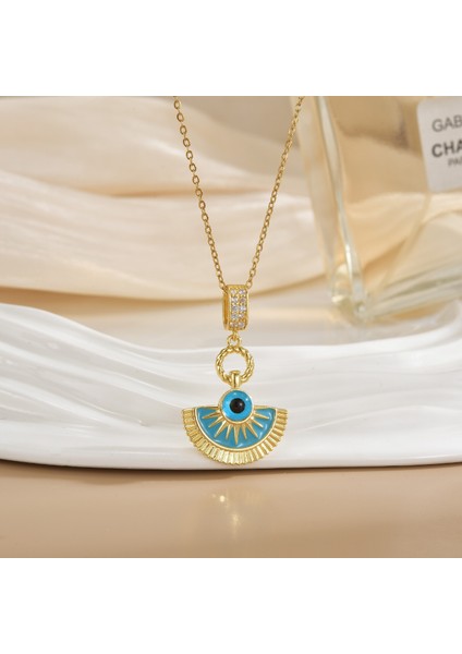 Yeni Kıdemli Işık Duygusu Lüks Titanyum Çelik Kolye Kadın Niş Tasarım Baharatlı Kız Inci Zinciri Moda Yüz Aksesuarları ile (Yurt Dışından)