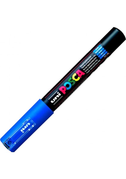 ball Posca 0.7 Su Bazlı Boyama Markörü Mavi- (Uni-Pc-1m ) (N)