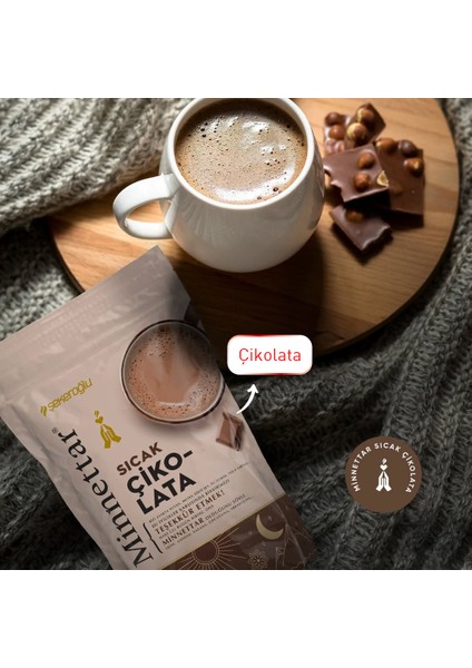 Minnettar Sıcak Çikolata 200 gr fırsatları