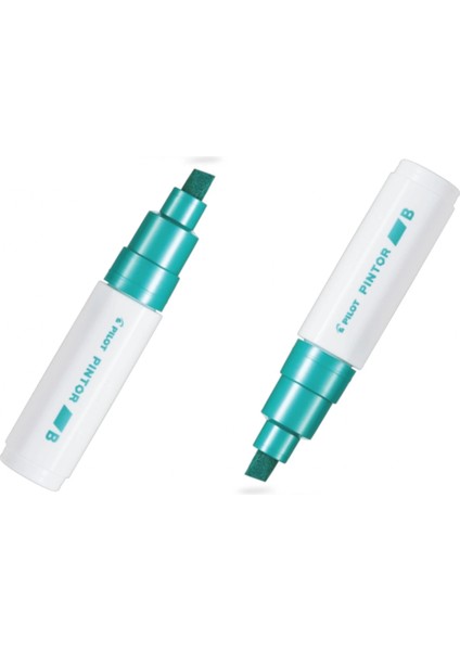 Pılot Pintor (B) Kesik Uç Metalik Yeşil ( Iki Adet )