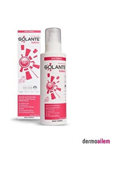 Babies SPF50+ Güneş Koruma Losyonu Hassas Ciltler İçin 150 ml Suya Dayanıklı fiyatları