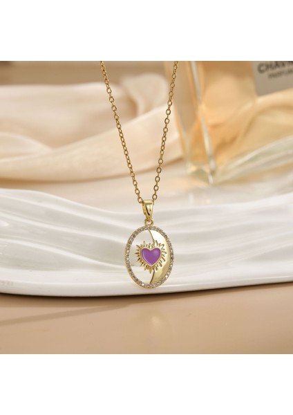 Yeni Avrupa ve Amerika Birleşik Devletleri Noel Serisi Kolye Kadın Basit Yeni Iş Tatil Elemanları Mikro-Kabuklu Yağ Damlası Kolye (Yurt Dışından)