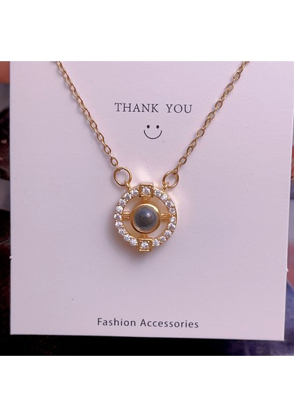 Yeni Özel Titanyum Çelik Zinciri Geometrik Tasarım Kolye Kadın Kolye Işık Lüks Niş Yüksek Kaliteli Aksesuarlar (Yurt Dışından)