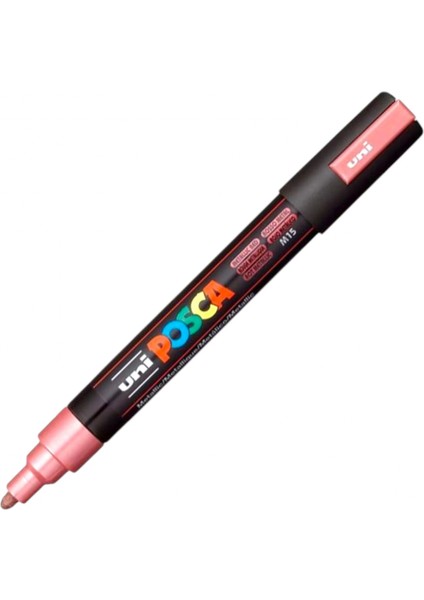 ball Posca (1.8-2.5) Su Bazlı Boyama Markörü Metalik Kırmızı ( N ) (Uni-Pc-5m)