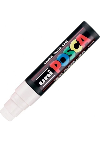 ball Posca 15.0 Su Bazlı Poster Markörü Beyaz (UNİ-PC-17K)