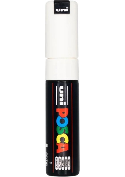 ball Posca (4.5-5.5) Su Bazlı Poster Markörü Beyaz (Uni-Pc-7m) modelleri