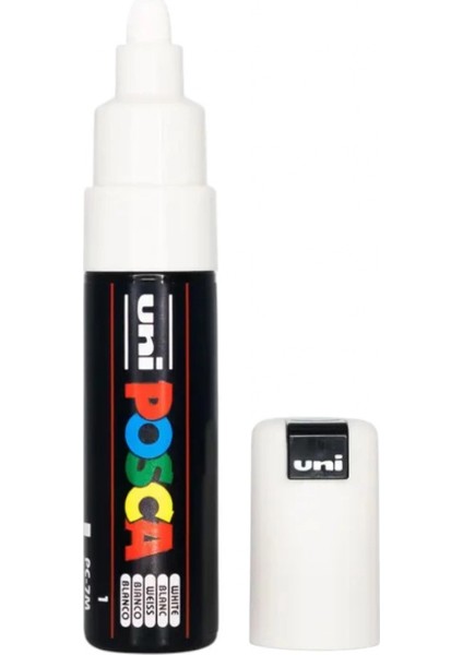 ball Posca (4.5-5.5) Su Bazlı Poster Markörü Beyaz (Uni-Pc-7m) indirimleri