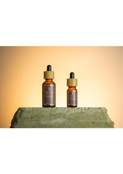 Haloa Feast Susam Yağı - Sesame Oil 10 ml 0,3 Fl.oz Akışlı Kapak fırsatları