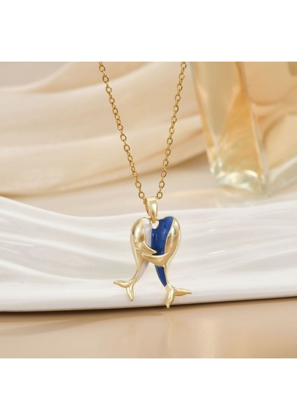 Yeni Kıdemli Işık Duygusu Lüks Titanyum Çelik Kolye Kadın Niş Tasarım Baharatlı Kız Inci Zinciri Moda Yüz Aksesuarları ile (Yurt Dışından)