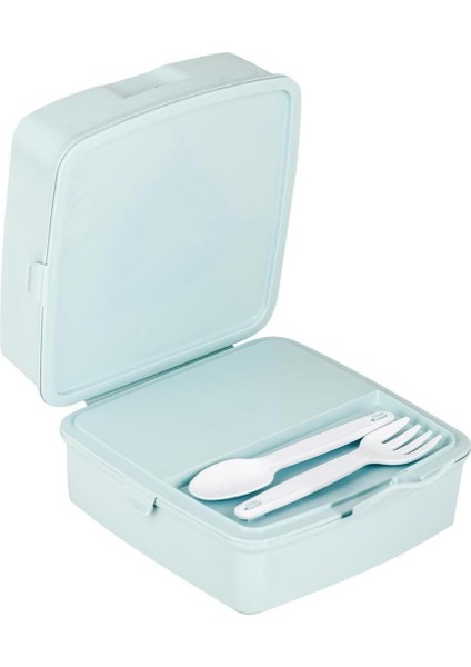 4 Bölmeli Lunchbox Beslenme Kutusu – Kaşık ve Çatallı, Geniş Hacimli modelleri