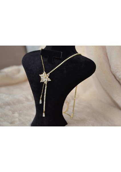 316L Çelik Zirkon Taşlı Yıldız Detaylı Asansör Kolye ( Ayna Hediyeli) fiyatları