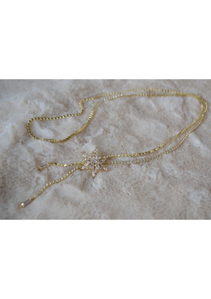 316L Çelik Zirkon Taşlı Yıldız Detaylı Asansör Kolye ( Ayna Hediyeli) indirimleri