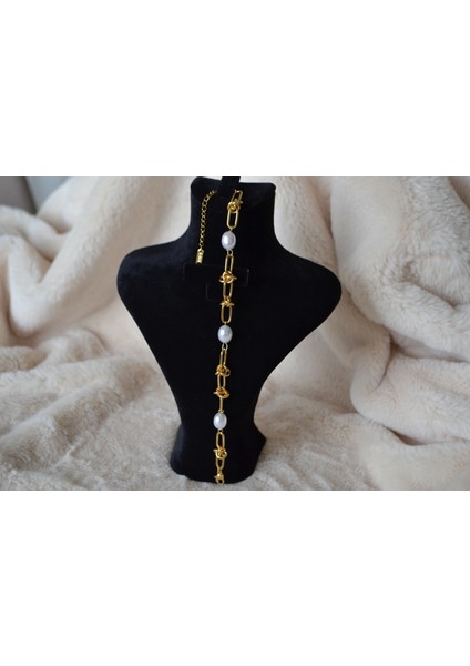 Çelik Zirkon Taşlı 3'lü Bileklik