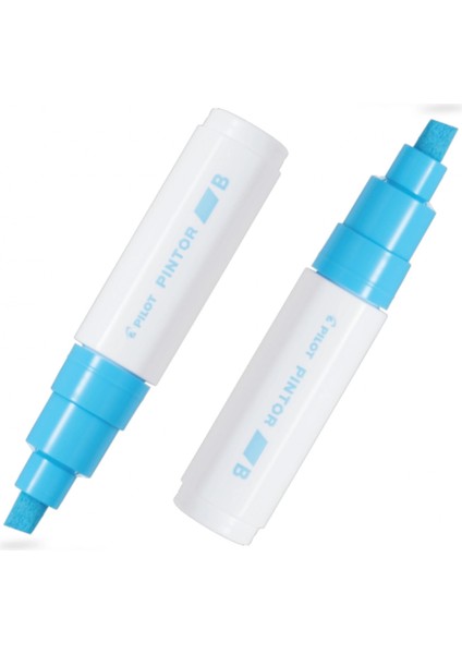 Pılot Pintor (B) Kesik Uç Pastel Mavi ( Iki Adet )