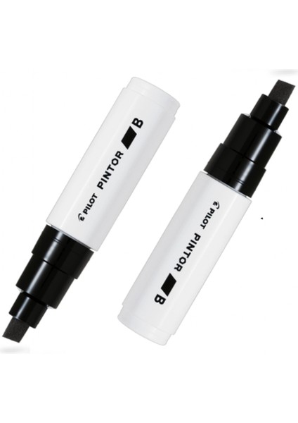 Pılot Pintor (B) Kesik Uç Siyah ( Iki Adet )