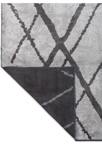 Rhizus Pokut Gri-Kömür Halı