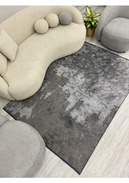 Rhizus Vira Gri-Koyu Gri Halı